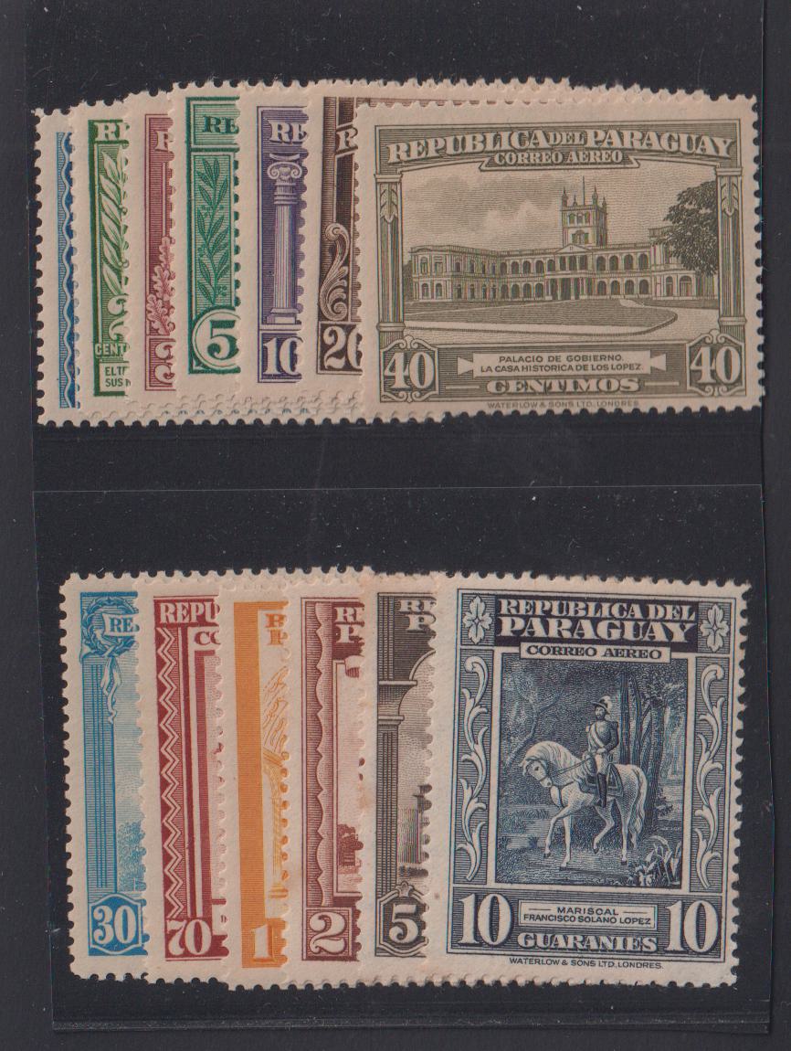 Countries - N- Z - Paraguay #C134-46 Mint\NH F - VF