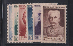 France #B276-81 Mint\NH VF