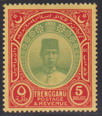 British Area A- M - Malaya-Trenlgawu #38 NH F - VF