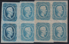 US Confederates #12,12b,12d Mint\LH VF