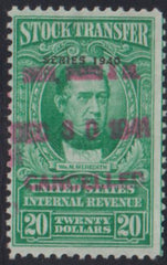 US Revenues #RD85 Used F - VF
