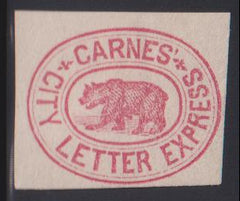 US Locals and Carriers #35L1 F - VF