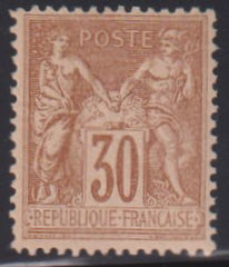 France #82 Mint\NH F - VF+