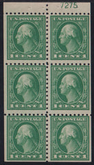 US Washington - Franklin #463a NH F