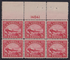 US Airmails #C6 Mint\LH F - VF