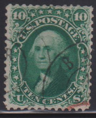 US Classics #62B Used F - VF