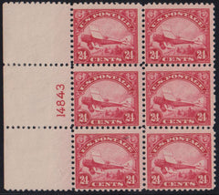 US Airmails #C6 NH F