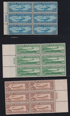 US Airmails #C13-15 NH VF - XF
