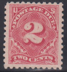 US Postage Dues #J60 Hinged F - VF