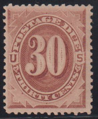 US Postage Dues #J6 Mint\Hinged F - VF