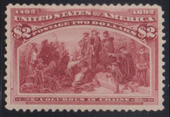 US Early Commemoratives #242 Hinged VF