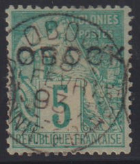 French Colonies and French Area - Obuck #13 Used F - VF
