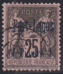 French Colonies and French Area - Offices in Turkey Port Lagos #4 Used VF