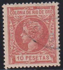 Spain - Rio De Oro #16 Used VF