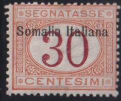 Italy and Italian Area - Somalia #J15 Mint\Hinged F - VF