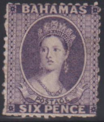 British Area A- M - Bahamas #14 Mint\Hinged F