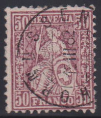 Switzerland #67 Used F