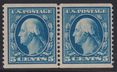 US Washington - Franklin #355 Mint\Hinged F - VF+