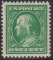 US Washington - Franklin #374 Mint\NH VF - XF