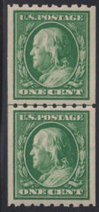 US Washington - Franklin #390 Mint\NH VF