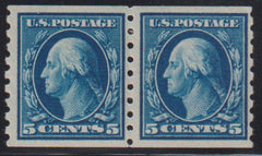 US Washington - Franklin #396 Mint\LH F+