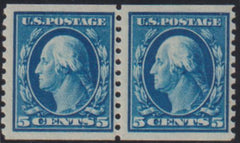 US Washington - Franklin #447 LH F+