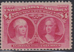 US Early Commemoratives #244 Mint\Hinged F