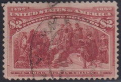 US Early Commemoratives #242 Used F