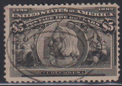 US Early Commemoratives #245 Used F - VF