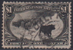 US Early Commemoratives #292 Used\Hinged F - VF