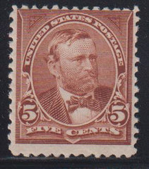 US Bureau and Regular Issues #255 Mint\NH Just F