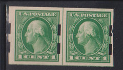 US Vending Machine Perforations #408SCH III Mint\Hinged AVE - F