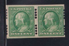 US Vending Machine Perforations #383FAR4B4 Used F - VF
