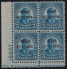 US Early Commemoratives #648 Mint\NH