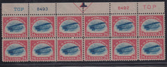 US Airmails #C3 LH