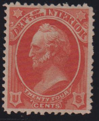 US Officials #O22 Mint\Hinged