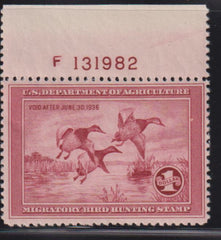 US Federal Duck Stamps #RW2 Mint\NH
