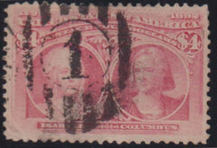 US Early Commemoratives #244 Used