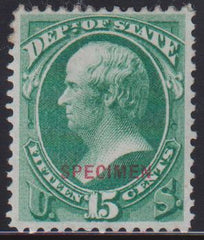 US Officials #O64S Mint