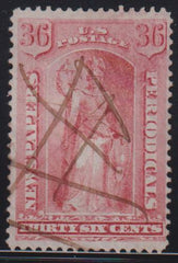 US Newspaper Stamps #PR18 Used