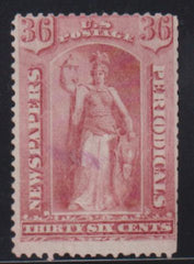 US Newspaper Stamps #PR18 Used