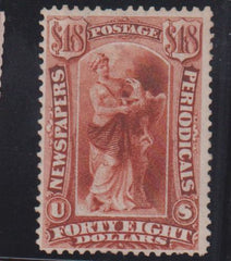 US Newspaper Stamps #PR31 Mint\LH
