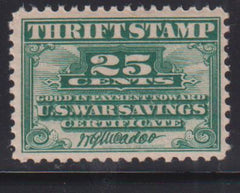 US Savings Stamps #WS1 Mint\LH