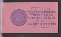 US Booklets #BK101 Mint