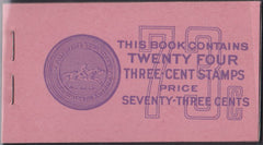 US Booklets #BK101 Mint