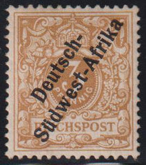 German Colonies - German SW Africa #1a Hinged