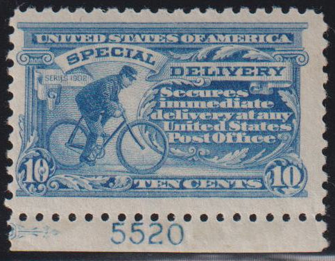US Special Delivery #E9 Mint\LH