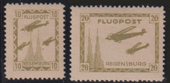 Germany #Mi15,16 Mint\LH