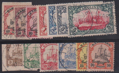 German Colonies - Caroline Islands #7-19 Used F - VF