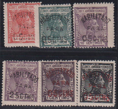 Spain - Elobey Annobon Y Corisco #55-60 Mint\Hinged F